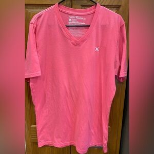 Hurley V-neck T-shirt. Size large.